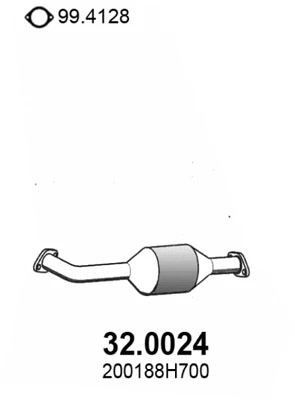 Catalyseur ASSO 32.0024