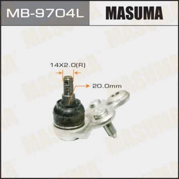 Rotule de suspension MASUMA MB-9704L