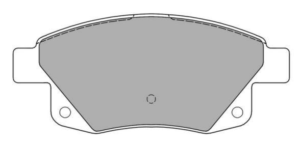 Kit de plaquettes de frein, frein à disque FREMAX FBP-1452