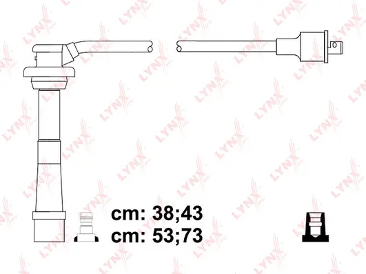 Kit de câbles d'allumage LYNXAUTO SPC7312