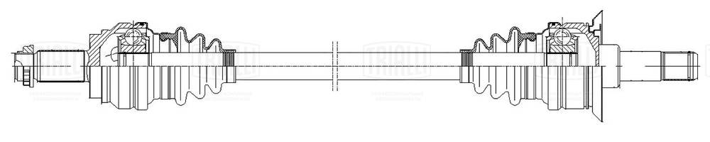 Arbre de transmission TRIALLI AR 2630