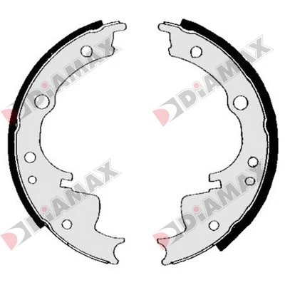 Jeu de mâchoires de frein DIAMAX N01046