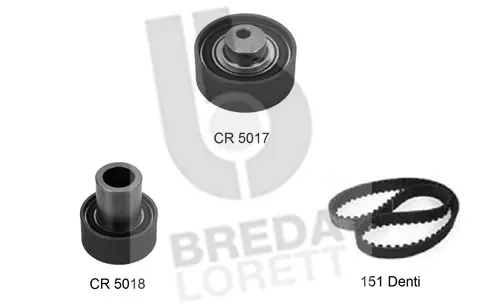 Kit de courroie crantée BREDA LORETT KCD0223
