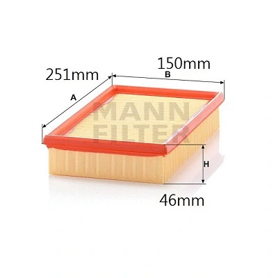 Filtre à air SpeedMate SM-AFH009