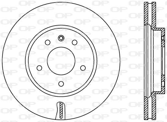 Disque de frein OPEN PARTS BDR2417.20