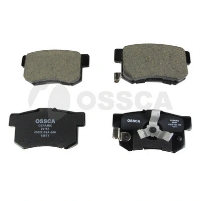 Kit de plaquettes de frein, frein à disque OSSCA 29167