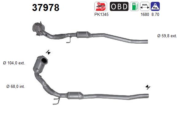 Catalyseur AS 37978