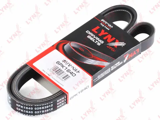 Courroie trapézoïdale à nervures LYNXAUTO 6PK1640