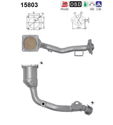 Catalyseur AS 15803
