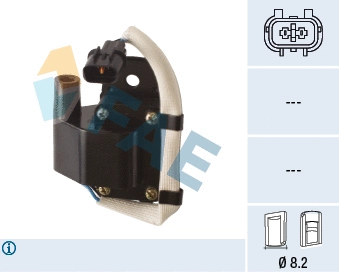 Bobine d'allumage FAE 80458
