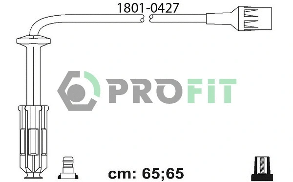Kit de câbles d'allumage PROFIT 1801-0427