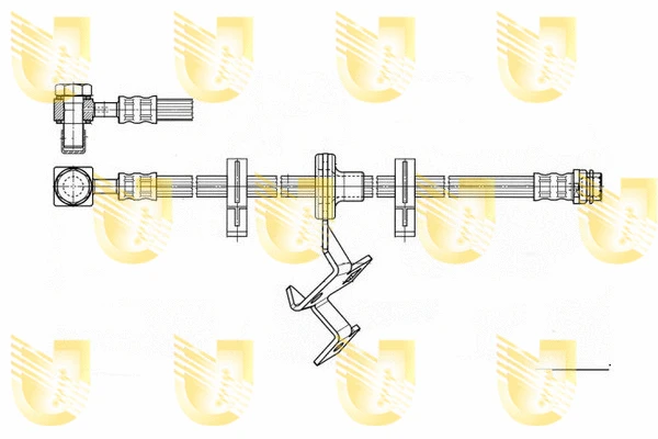 Flexible de frein UNIGOM 377940