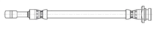 Flexible de frein CEF 515391