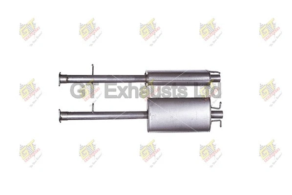 Silencieux central GT Exhausts GFE537