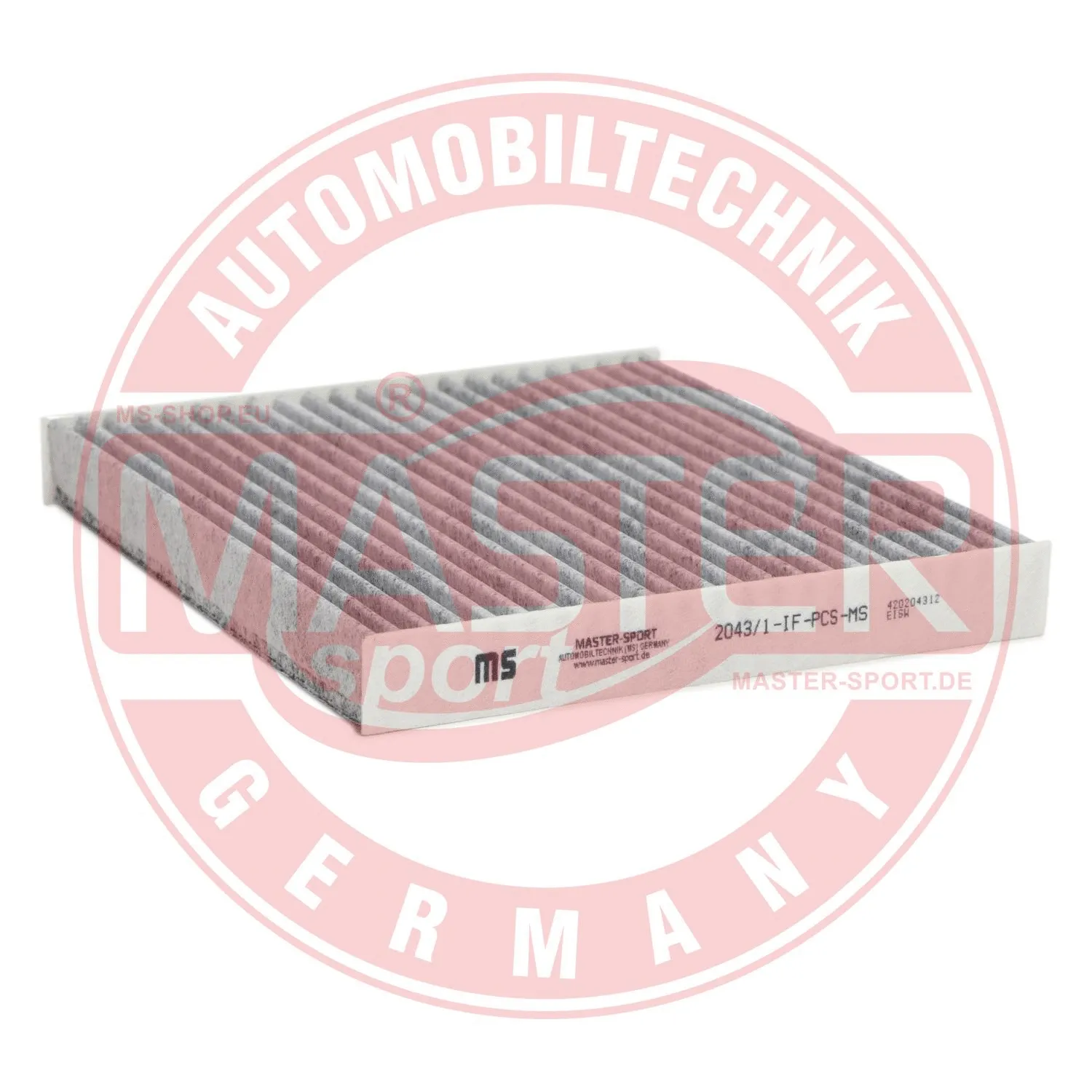 Filtre, air de l'habitacle MASTER-SPORT GERMANY 2043/1-IF-PCS-MS