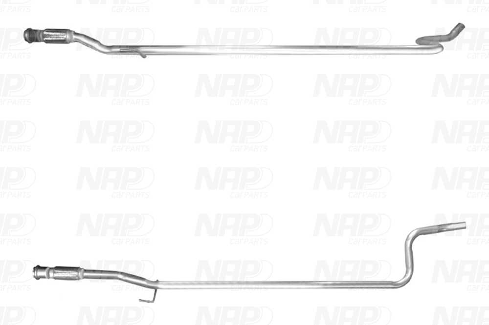 Tuyau d'échappement NAP carPARTS CAC10630