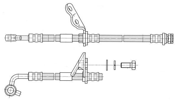 Flexible de frein CEF 512471
