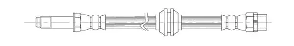 Flexible de frein Technika 37739
