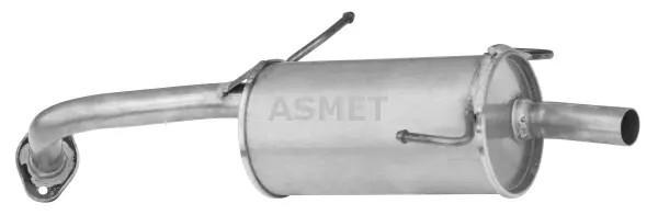 Silencieux arrière ASMET 14.013