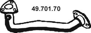 Tuyau d'échappement EBERSPÄCHER 49.701.70