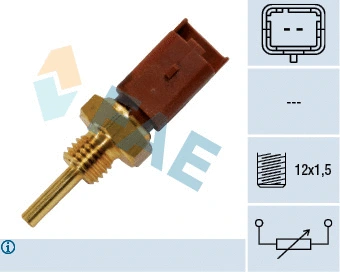 Sonde, température du liquide de refroidissement FAE 33704