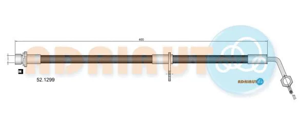 Flexible de frein ADRIAUTO 52.1299