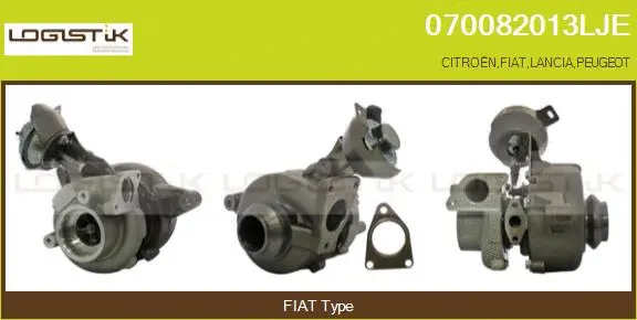 Turbocompresseur, suralimentation LGK 070082013LJE