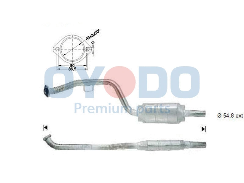 Catalyseur Oyodo 10N0072-OYO