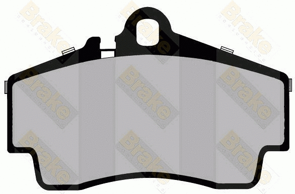 Kit de plaquettes de frein, frein à disque Brake ENGINEERING PA1258