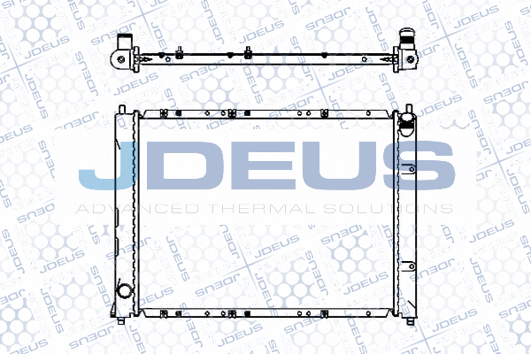 Radiateur, refroidissement du moteur JDEUS M-0020450