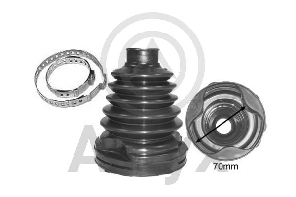 Jeu de joints-soufflets, arbre de commande Aslyx AS-501381
