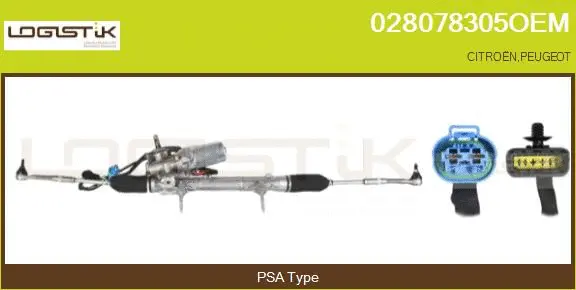 Crémaillère de direction LGK 028078305OEM