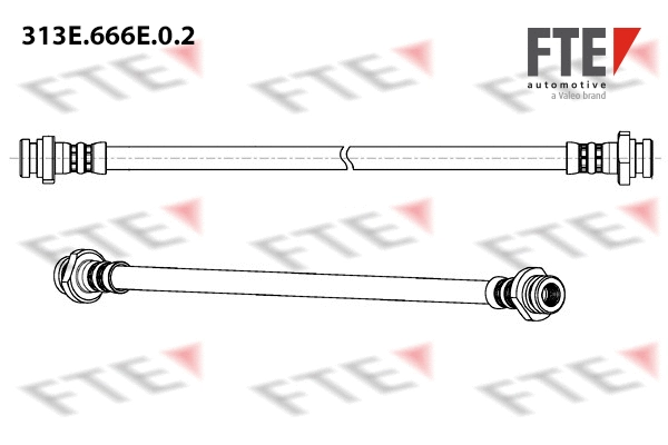 Flexible de frein FTE 9240933