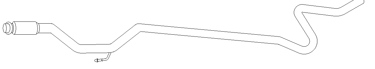 Tuyau d'échappement Vellerand 14568