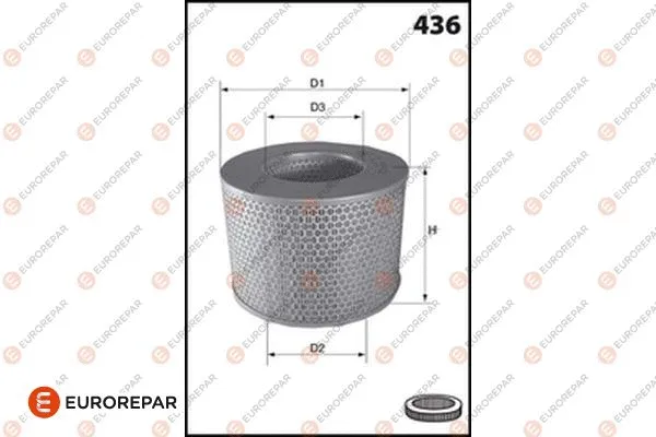 Filtre à air EUROREPAR 1682259580