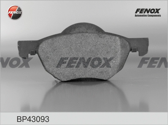Kit de plaquettes de frein, frein à disque FENOX BP43093