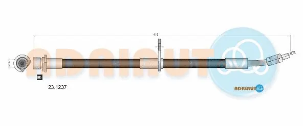 Flexible de frein ADRIAUTO 23.1237