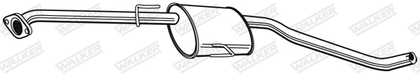 Silencieux central WALKER 22566