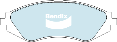 Kit de plaquettes de frein, frein à disque BENDIX-SEA DB1347 GCT
