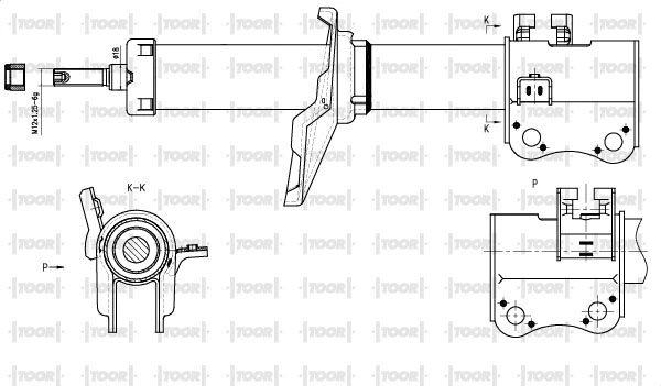 Amortisseur TOOR SG11721