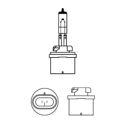 Ampoule, projecteur antibrouillard PHILIPS 12059C1