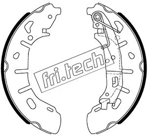 Jeu de mâchoires de frein fri.tech. 1034.124