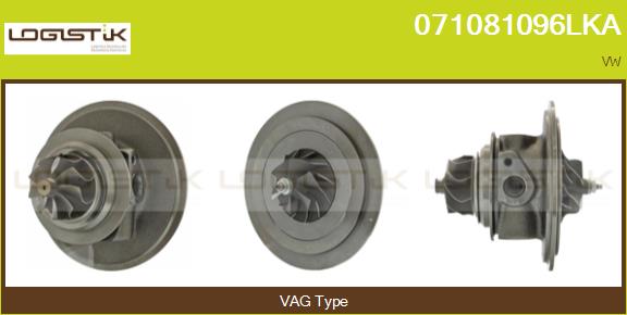 Groupe carter, turbocompresseur LGK 071081096LKA