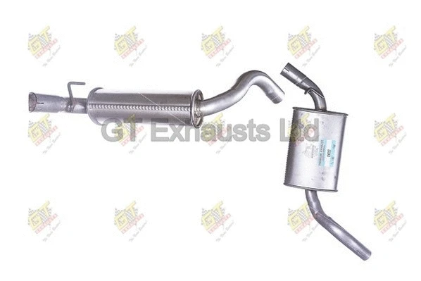 Silencieux central GT Exhausts GVW252
