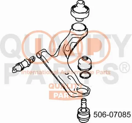 Rotule de suspension IAP QUALITY PARTS 506-07085