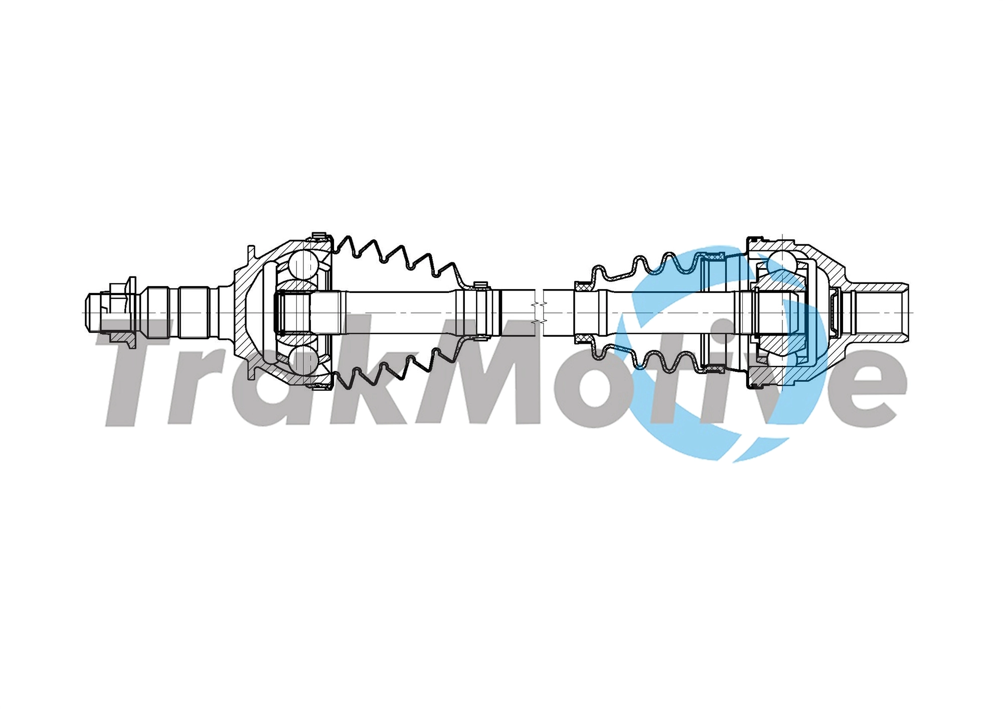 Arbre de transmission TrakMotive 30-2048