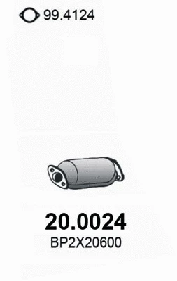 Catalyseur ASSO 20.0024