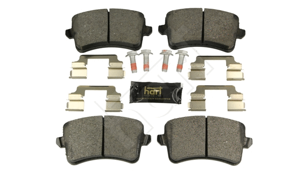 Kit de plaquettes de frein, frein à disque HART 248 998