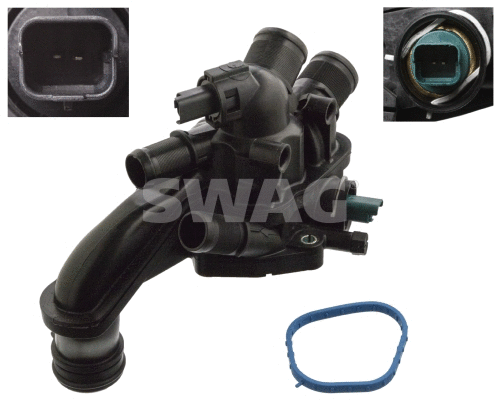 Thermostat, liquide de refroidissement SWAG 11 10 3197
