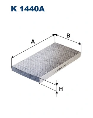Filtre, air de l'habitacle FILTRON K 1440A